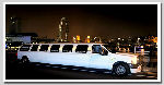 Chauffeur stretched white Lincoln Navigator limousine hire in London, Berkshire, Surrey, Buckinghamshire, Hertfordshire, Essex, Kent, Hampshire, Northamptonshire